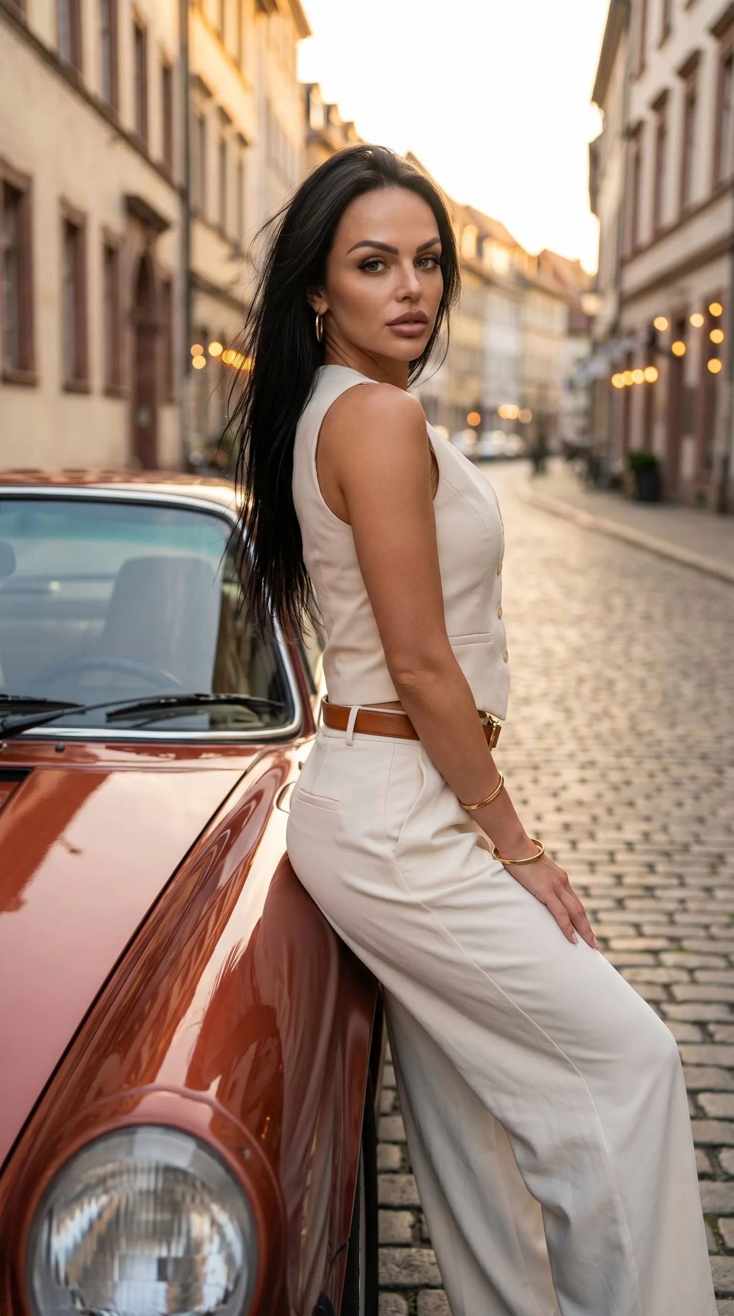 У винтажного Porsche