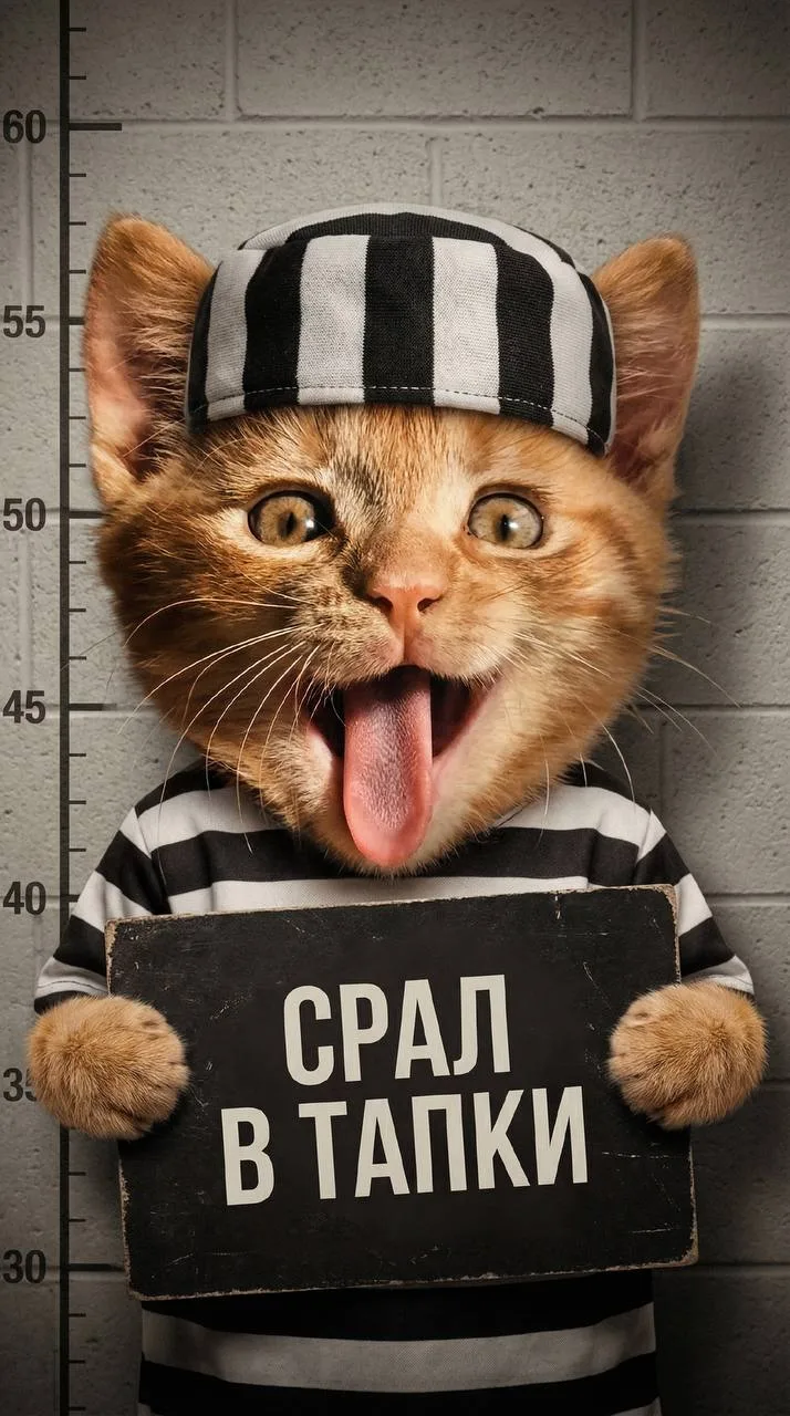 Котик будет наказан