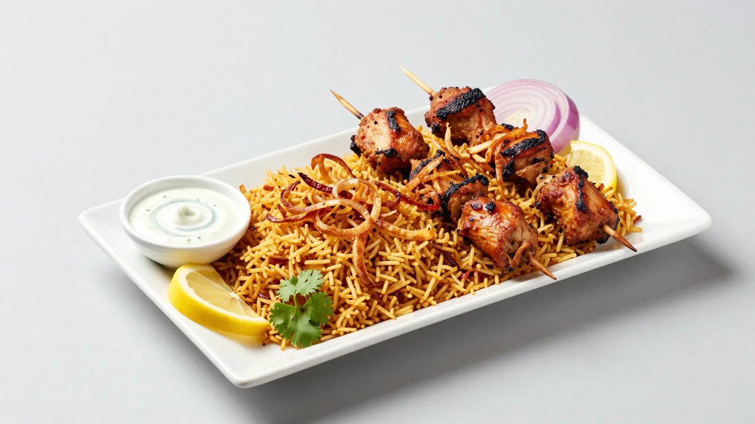 Professional food photography of a delicious