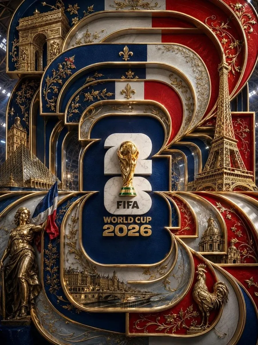 Ultra-detailed luxury 3D FIFA World Cup
