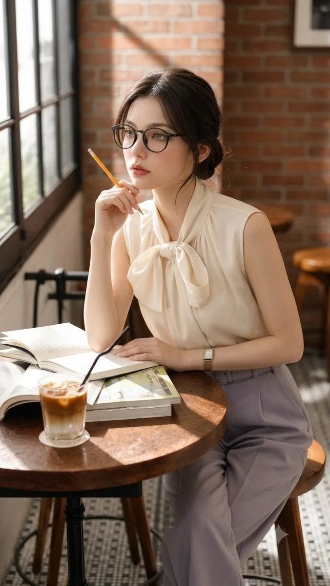 A high-fidelity lifestyle photography portrait of