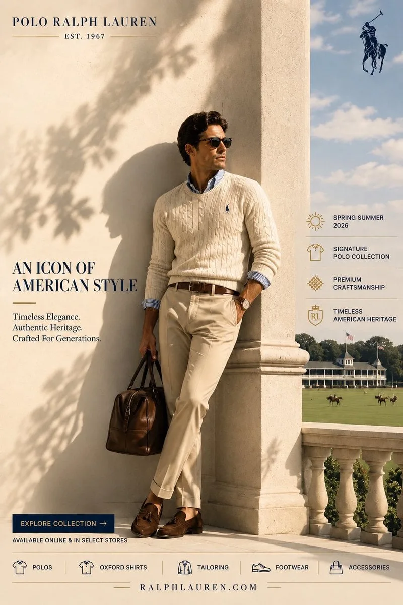 Create a luxury fashion brand social
