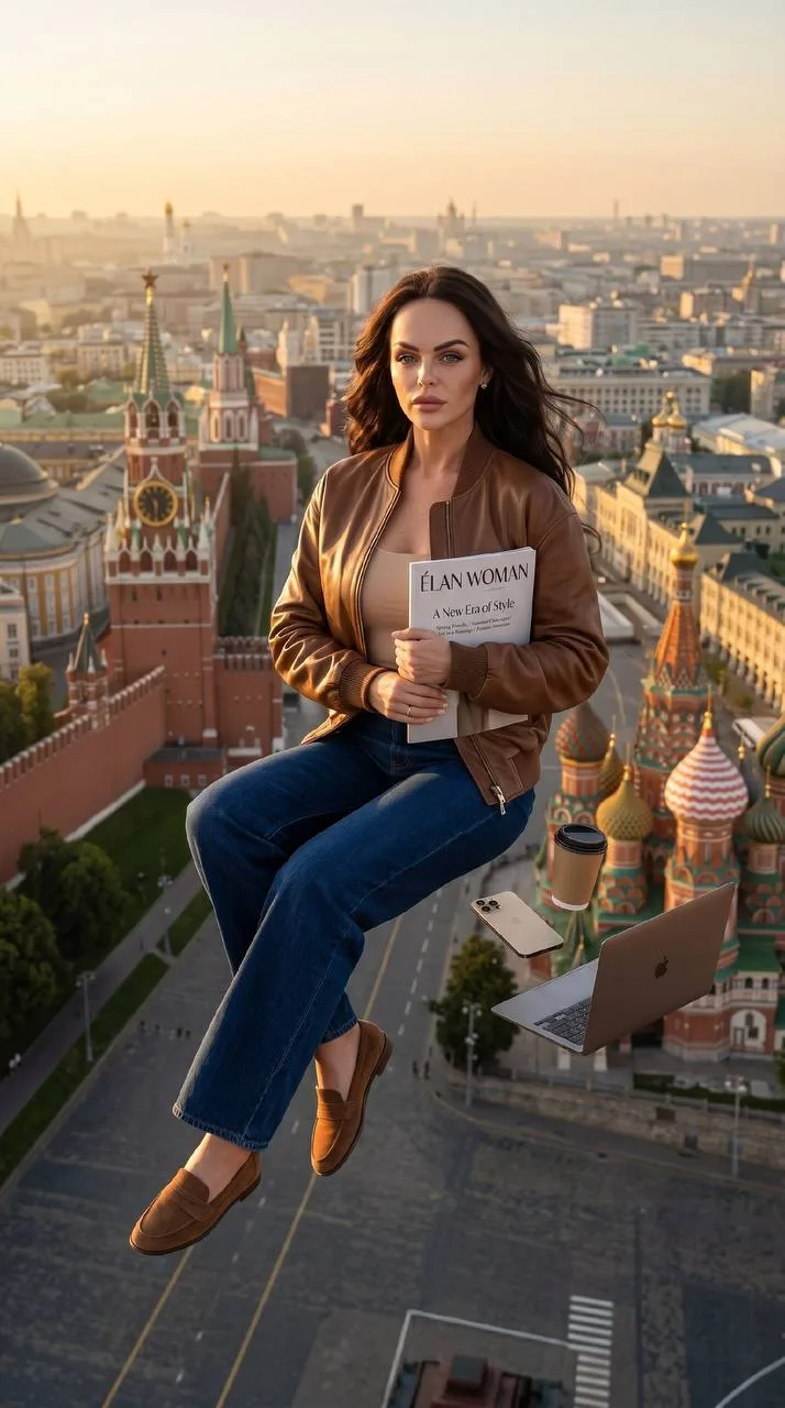 Полёт над Красной площадью