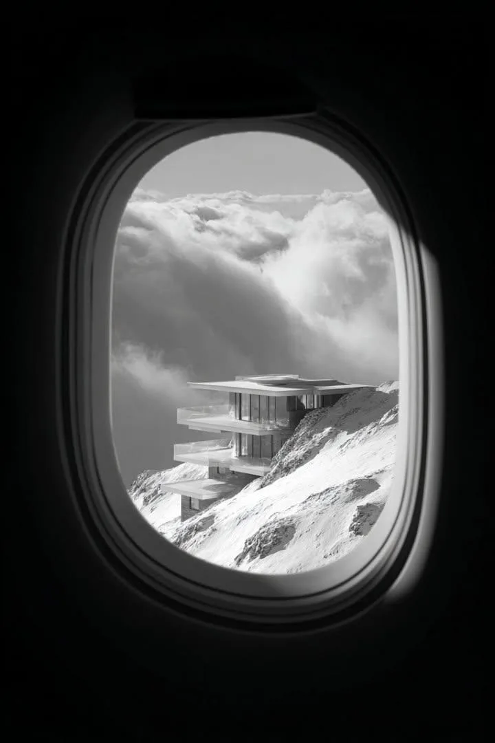 a window looking out an airplane and you can see a 4k ima...
