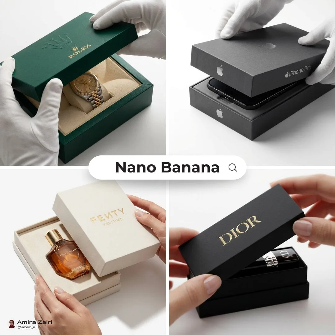 [product], luxury packaging reveal scene, premium unboxin...