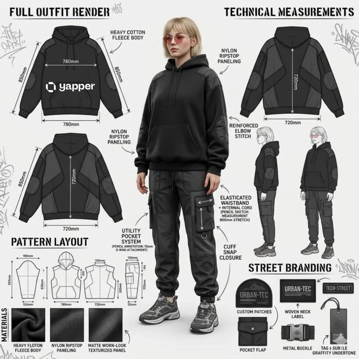 Using the attached image, create a professional industria...