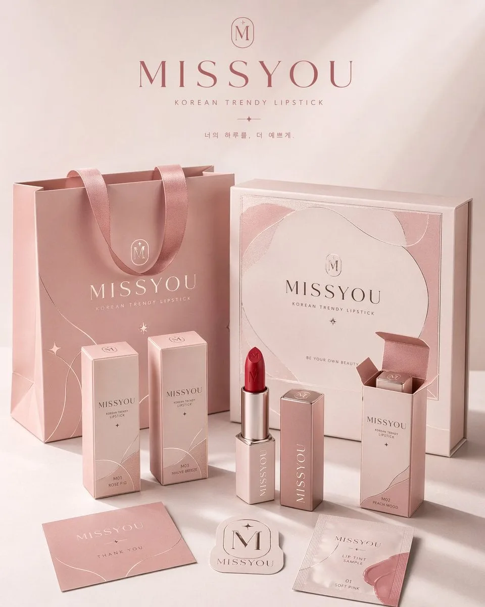 Please create a highly aesthetic and highly complete "Brand Packaging…