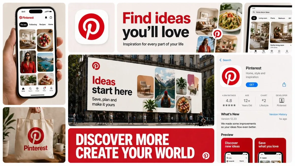 Create a 16:9 horizontal bento-grid brand collage for [BR...