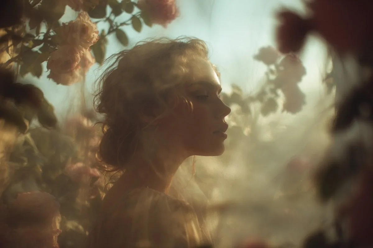 A soft-focus dream photograph of a [subject] in a [settin...
