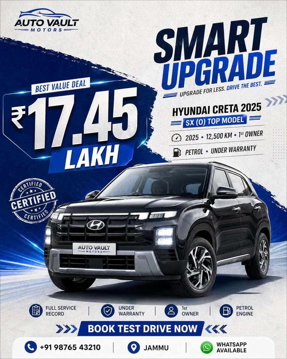 [BRAND NAME = AUTO VAULT MOTORS]