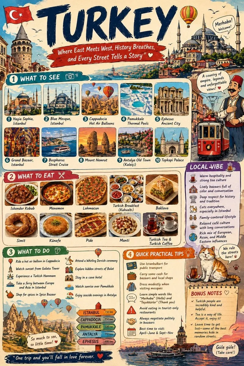 Create a detailed, highly engaging infographic-style trav...