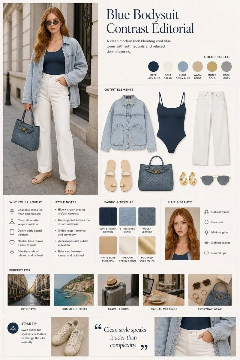 Fashion editorial layout, split design with model photo o...