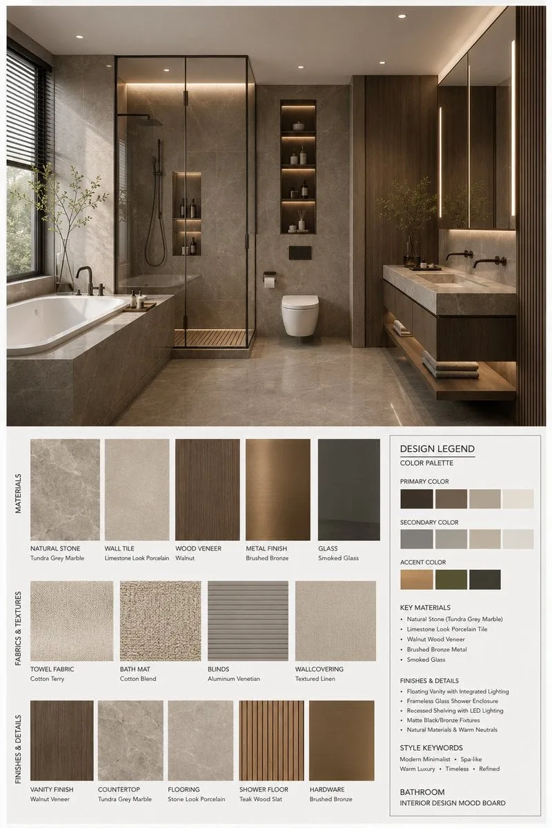 You are a professional interior design Mood Board creator. Please cre…