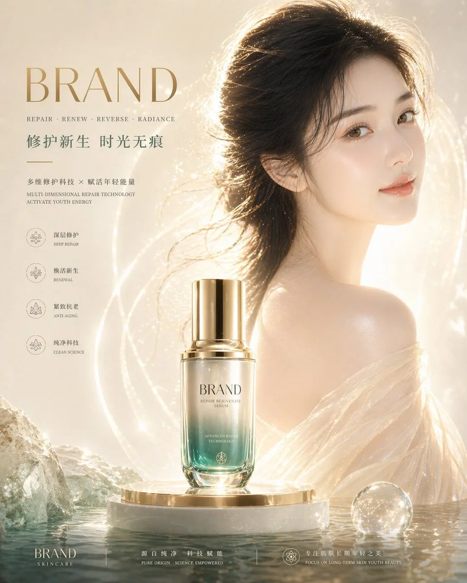 Focus on strengthening the skin texture: the skin is transparent and …