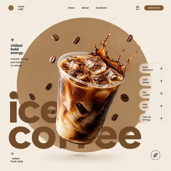 [Matcha Latte] STYLE & ART DIRECTION: Modern minimalist f...
