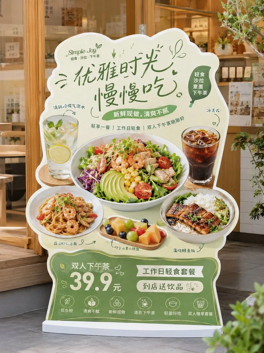 Please generate a highly complete "catering special-shaped display st…