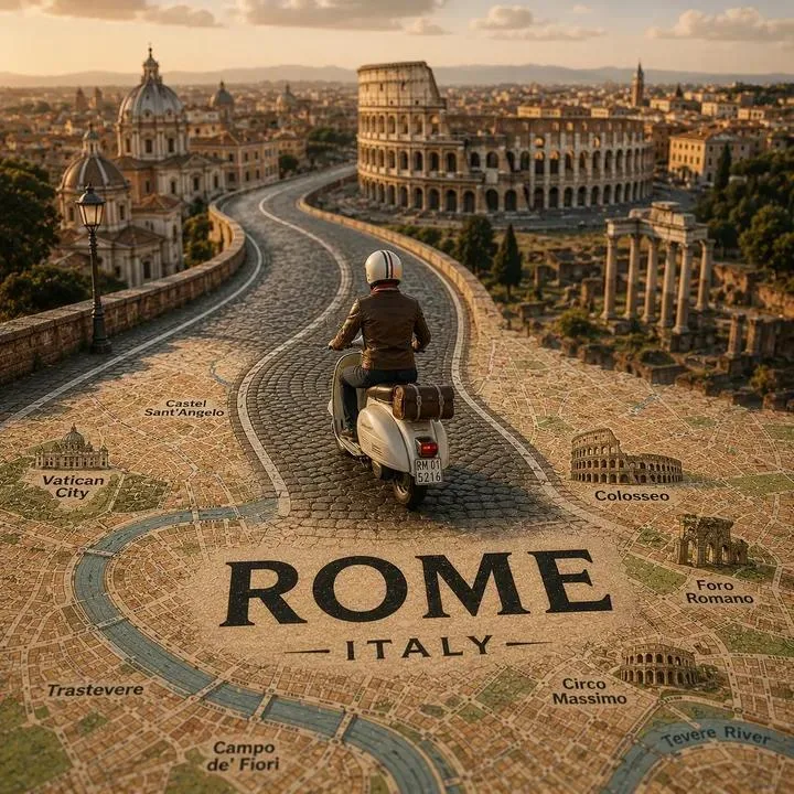 Create a highly detailed cinematic miniature tilt-shift t...