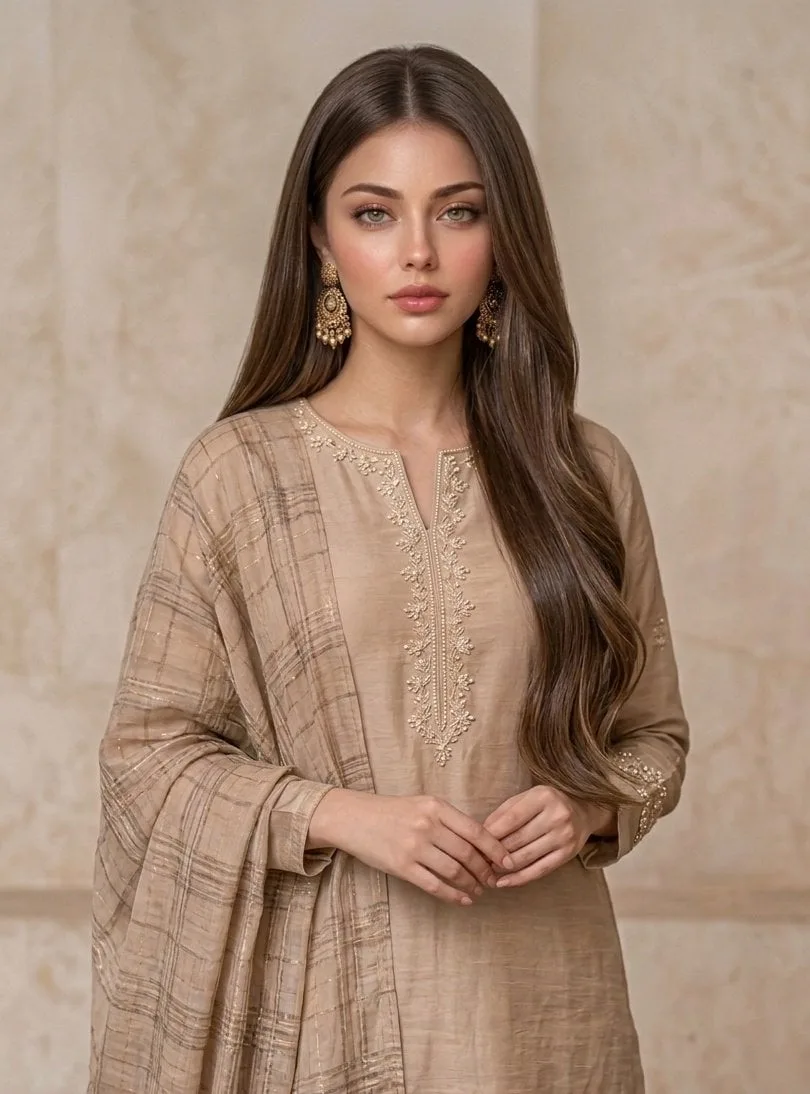 A professional fashion portrait of a beautiful young Sout...