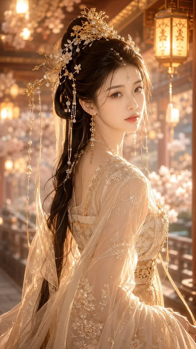 9:16 vertical version, refined portraits of ancient fairy tales, high…