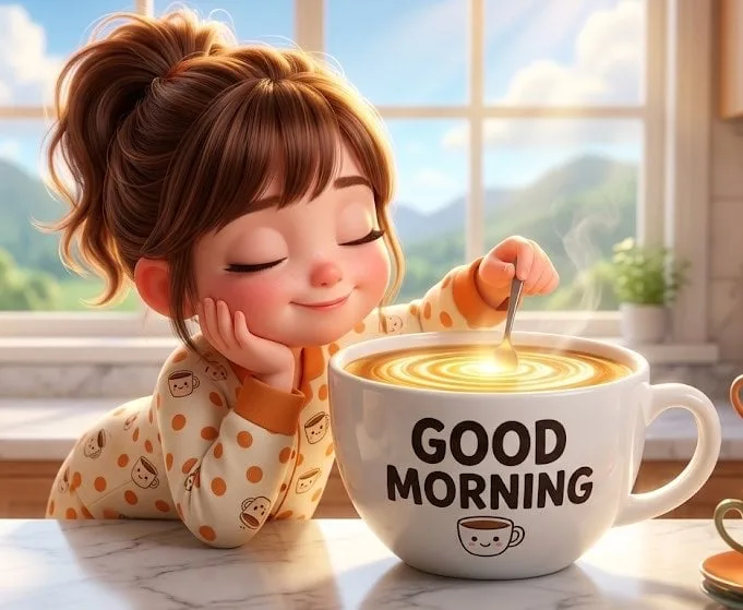 Ultra-detailed cinematic illustration of an adorable youn...