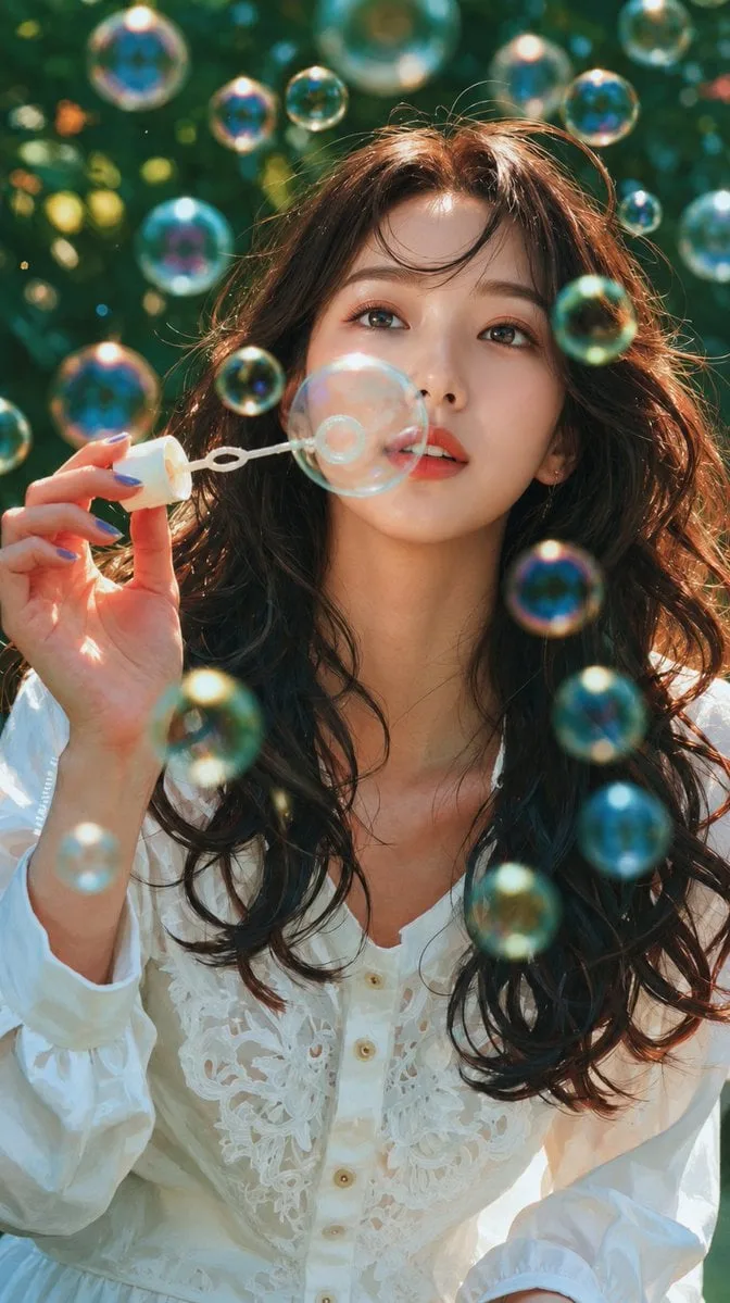 Ultra-realistic cinematic portrait of a beautiful young E...