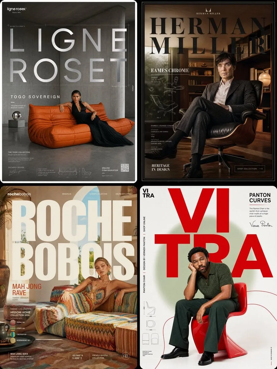 Ligne Roset × Zendaya — "TOGO SOVEREIGN"