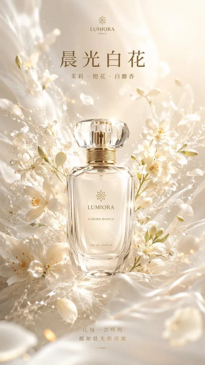 Please generate a 9:16 vertical version of the "Perfume Key Visual Po…