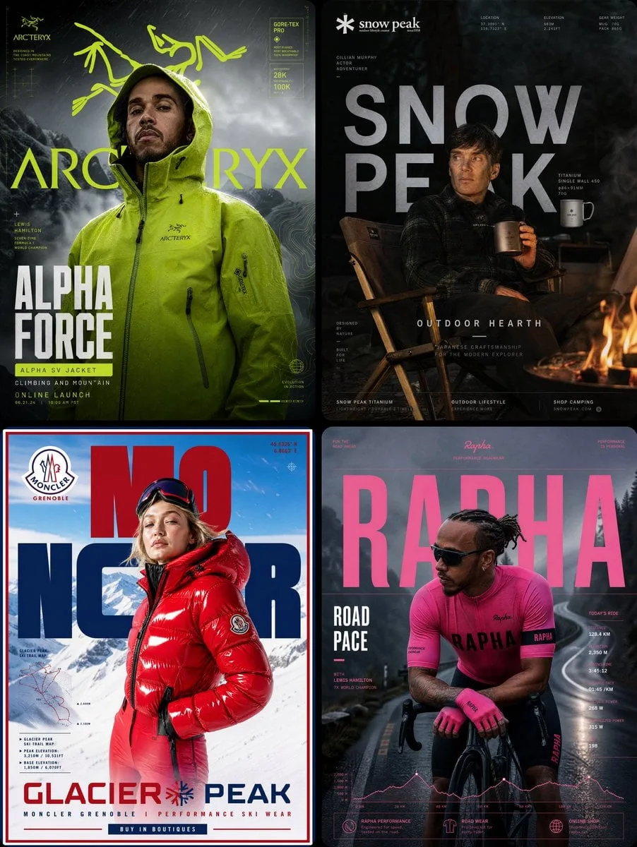 Arc'teryx × Lewis Hamilton — "ALPHA FORCE"