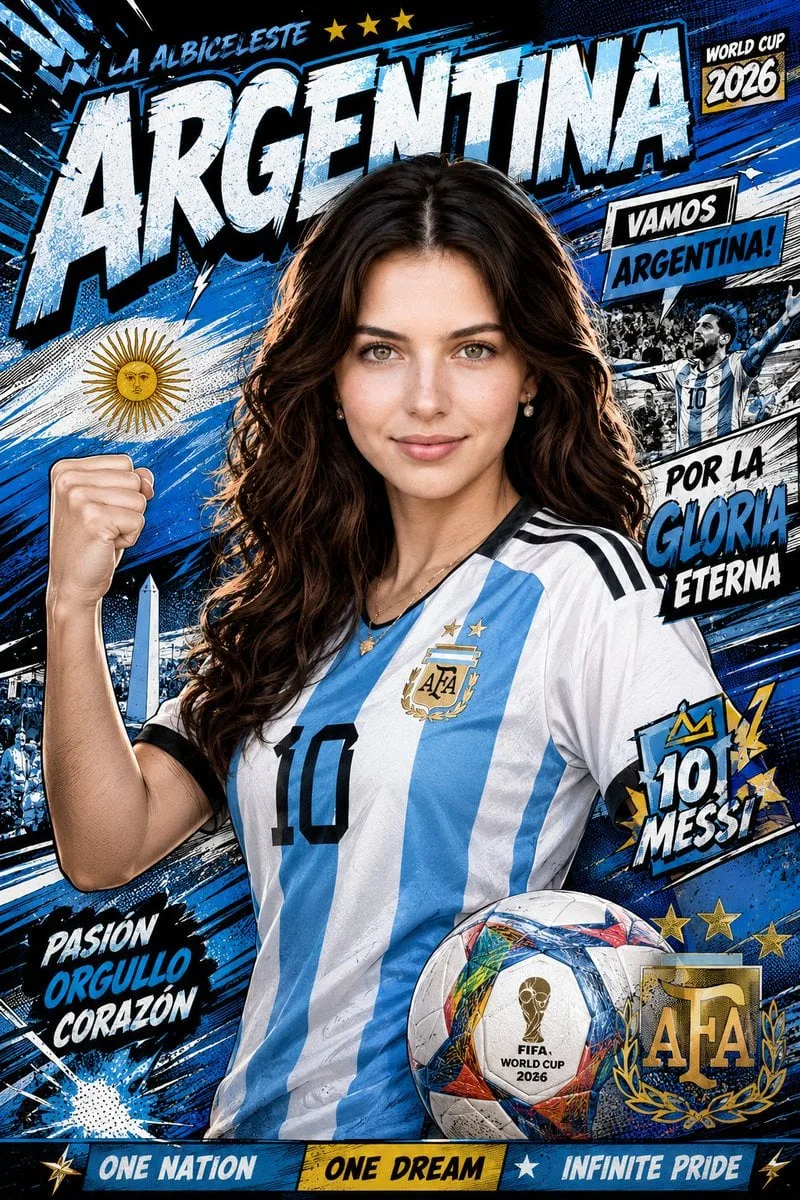 Create a high-impact portrait poster in a modern Comic Bo...