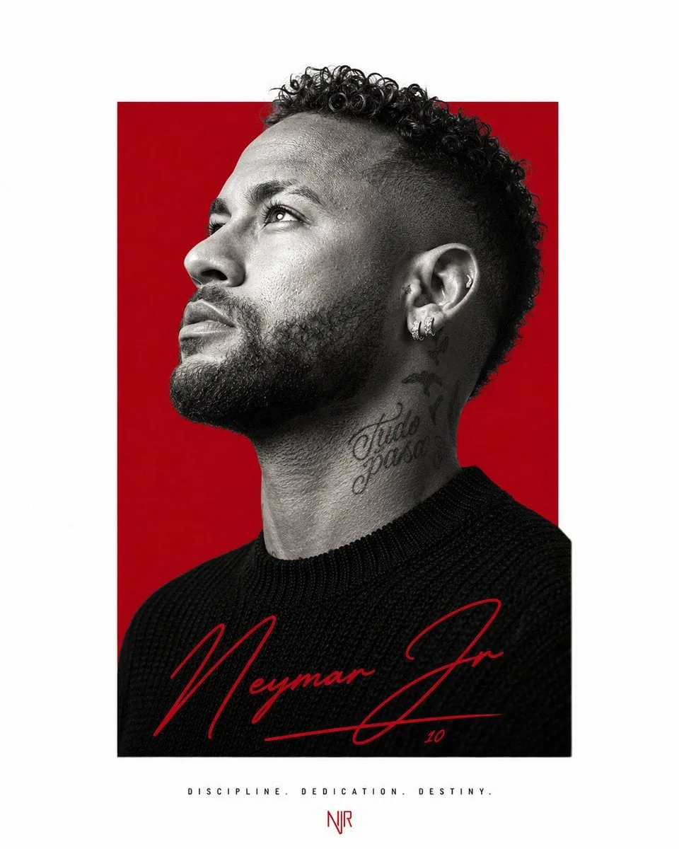 Minimalist editorial portrait poster design featuring a c...