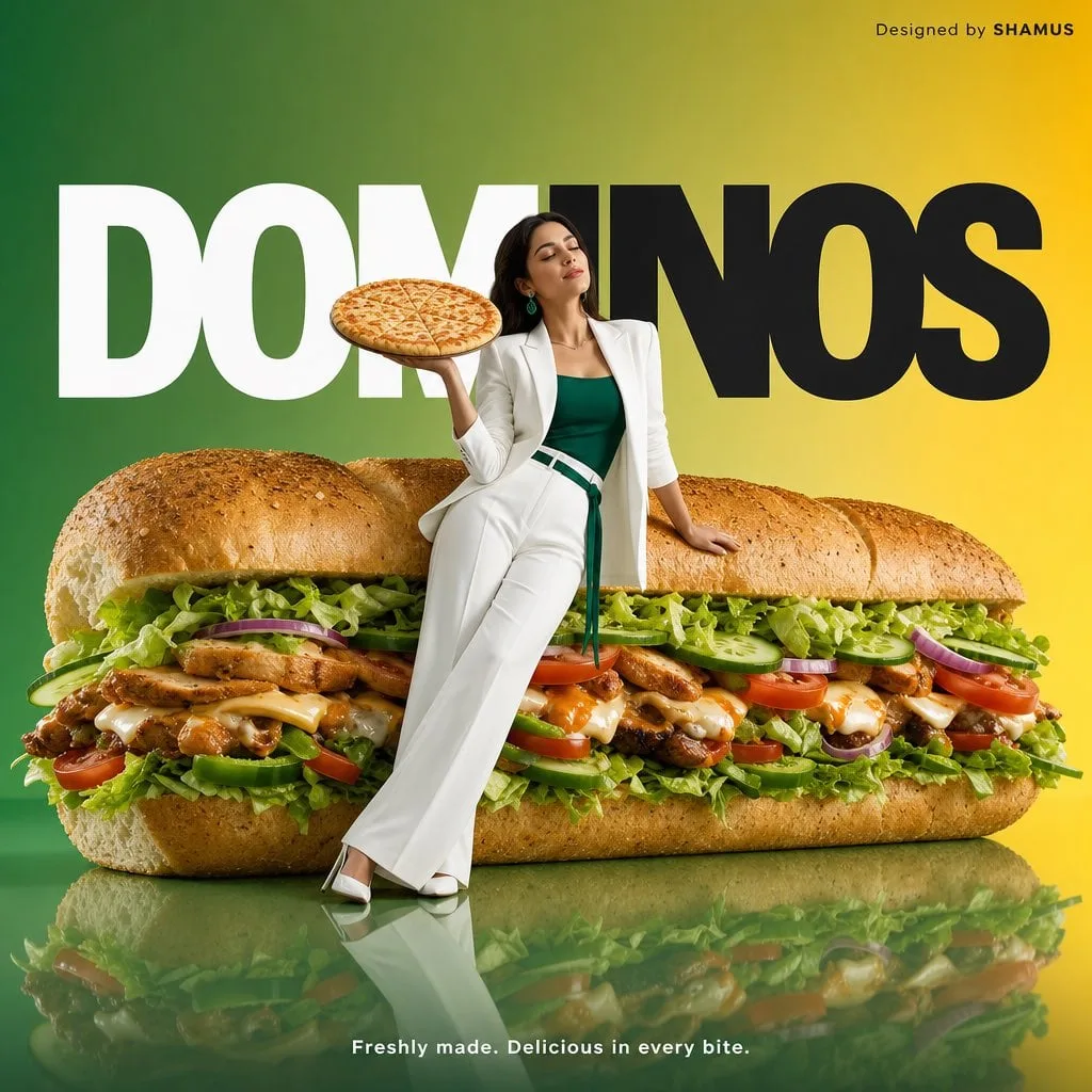 Create a minimalist commercial advertisement featuring an...