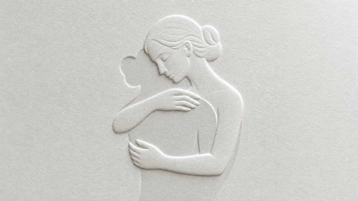 [Subject] rendered as a blind embossed paper artwork, sub...