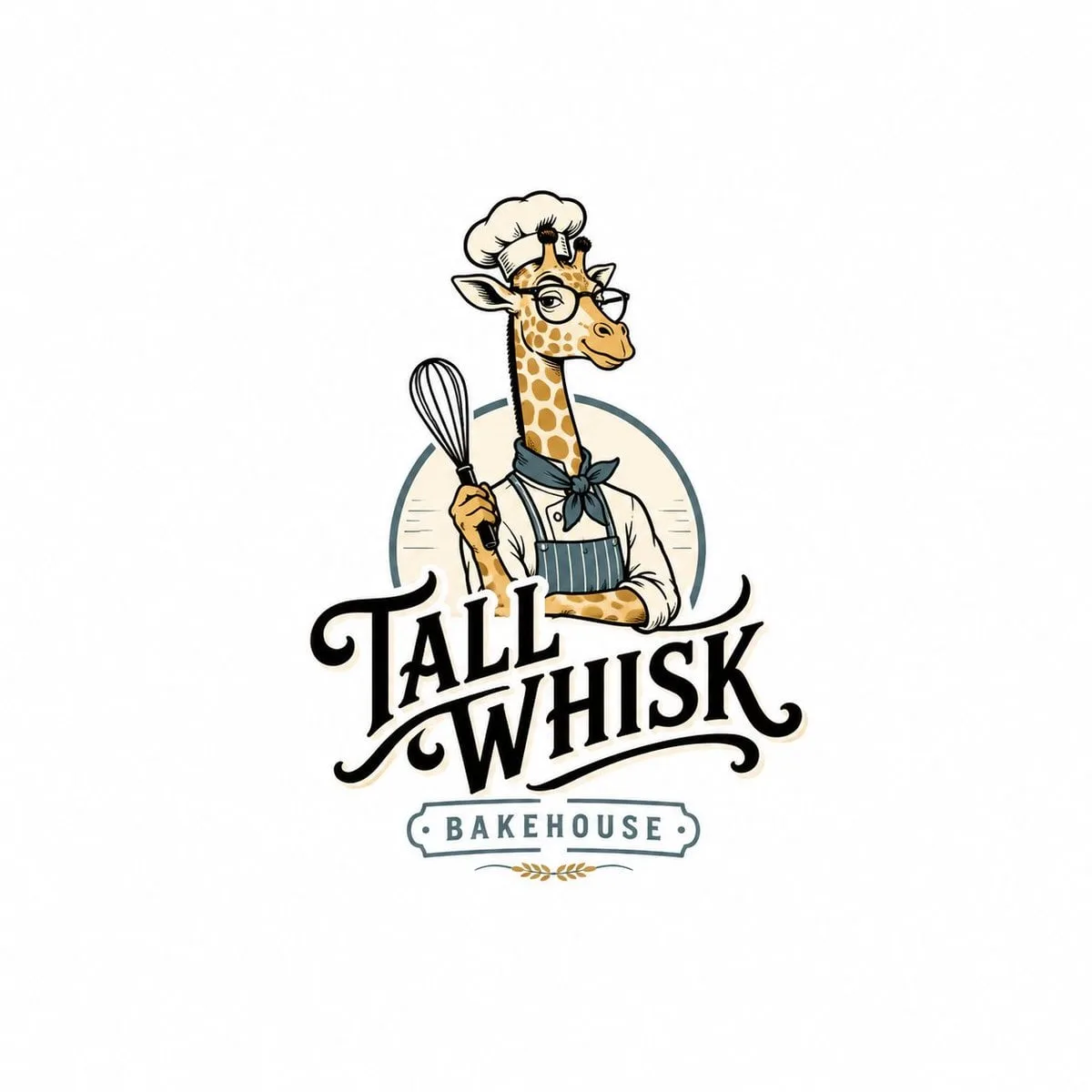 Create a pure English indie retro mascot wordmark logo.