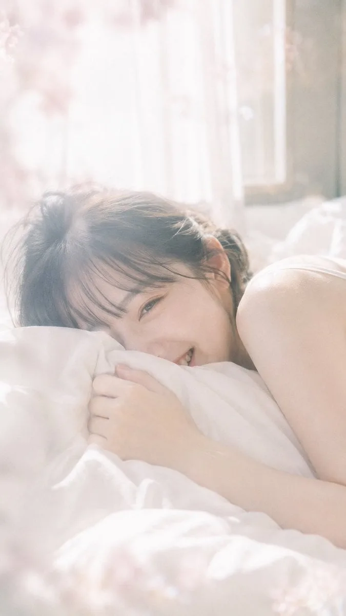 Photographic poetic realism, soft dreamlike Japanese film...