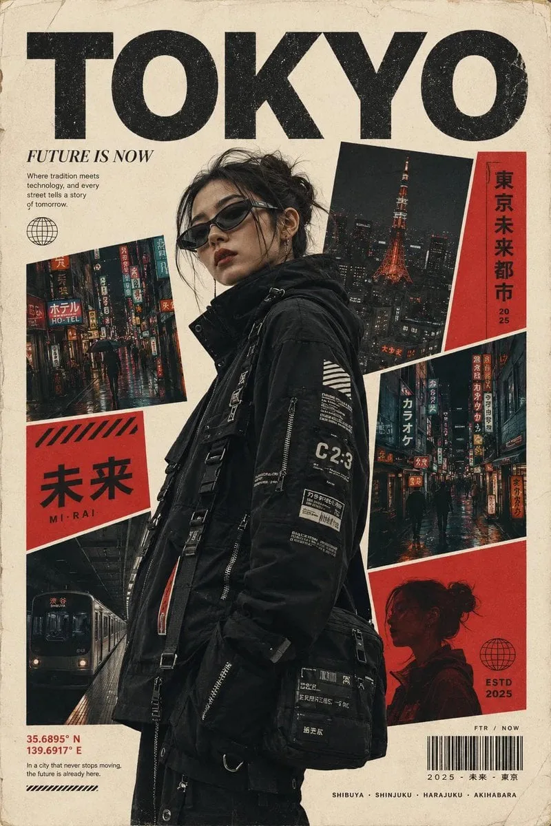 Ultra-premium editorial magazine cover / collectible post...