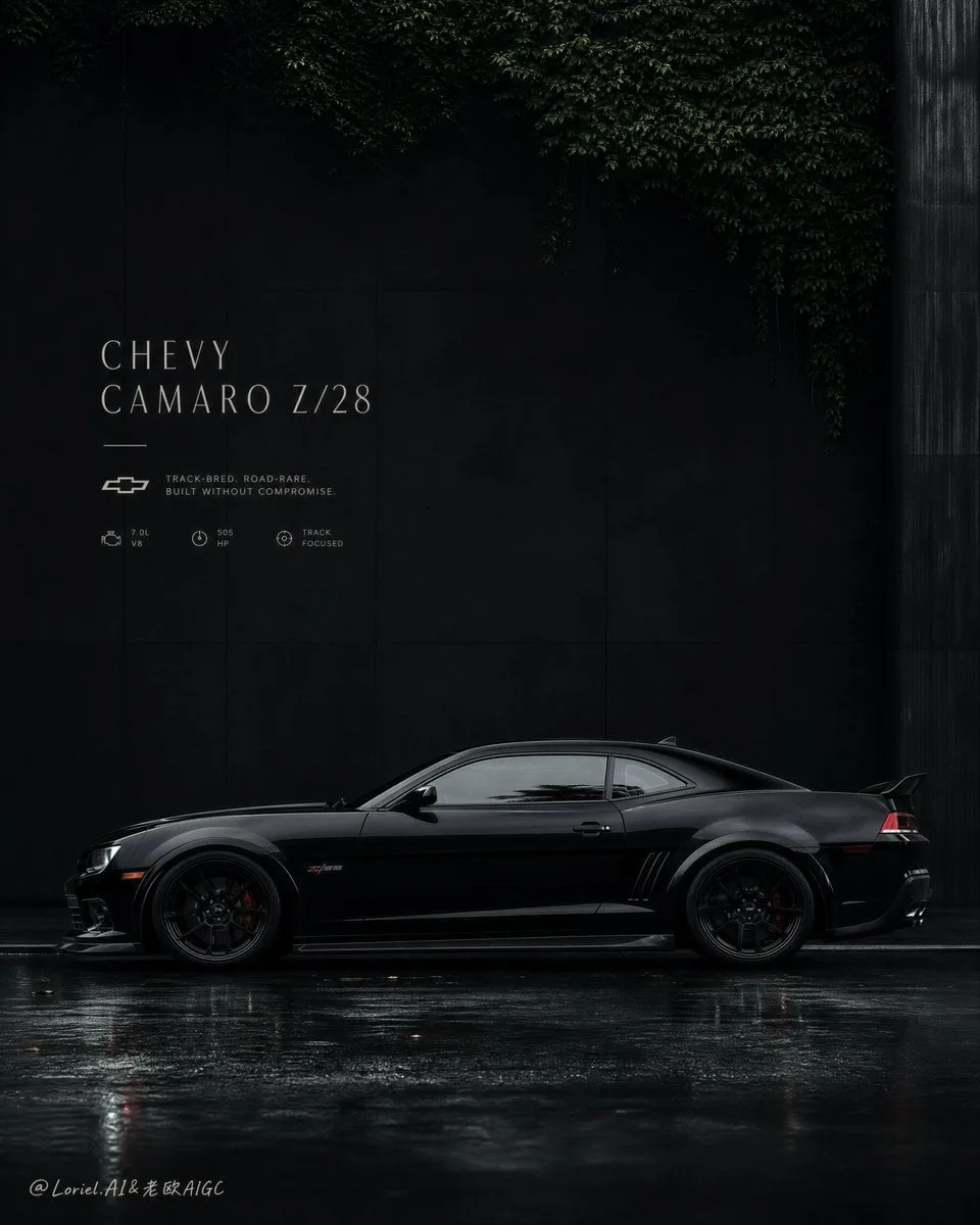 Create an ultra-premium editorial automotive poster for D...