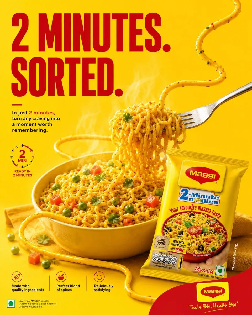 Act as an award-winning FMCG creative director, senior ad...