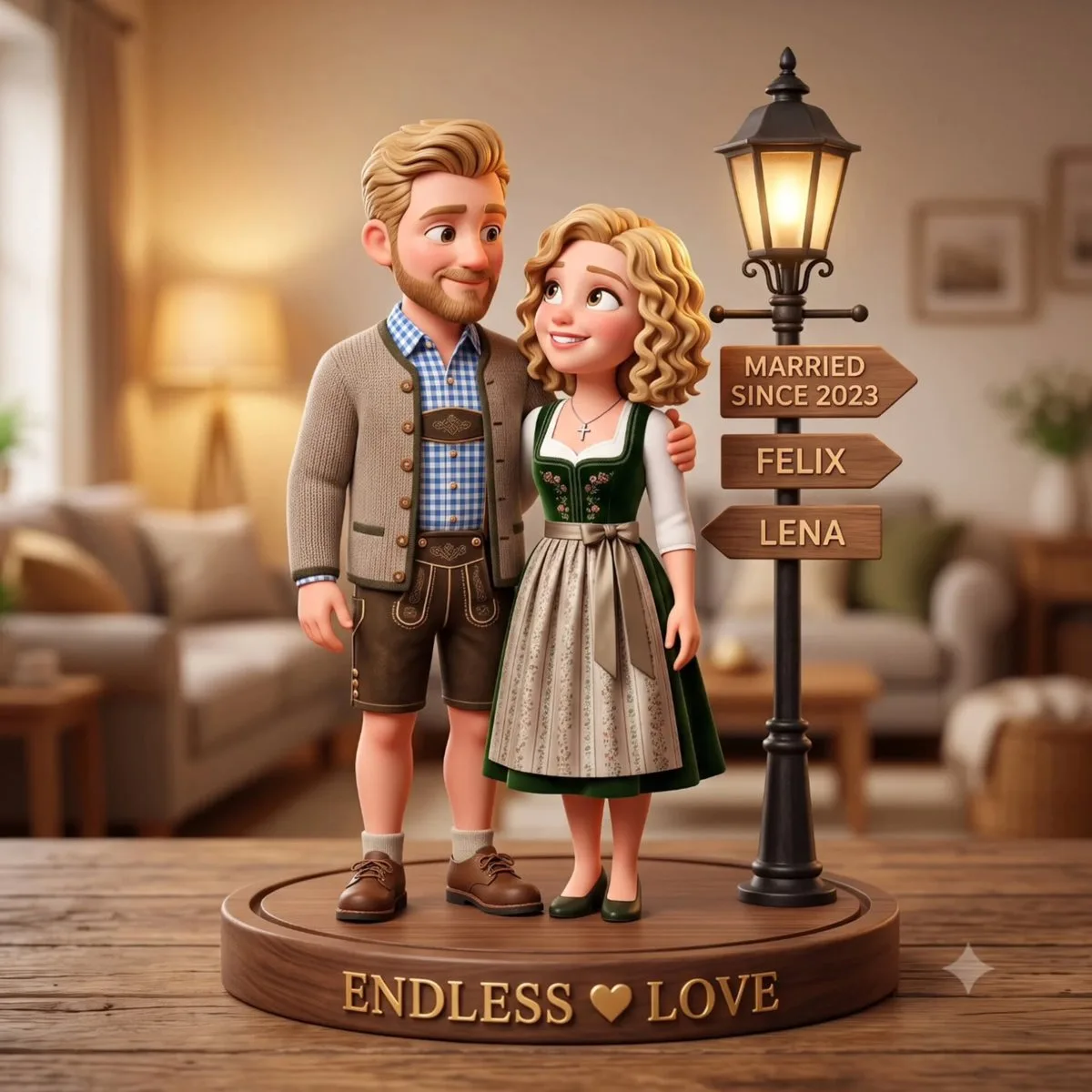 Create a cute premium 3D animated collectible figurine sc...