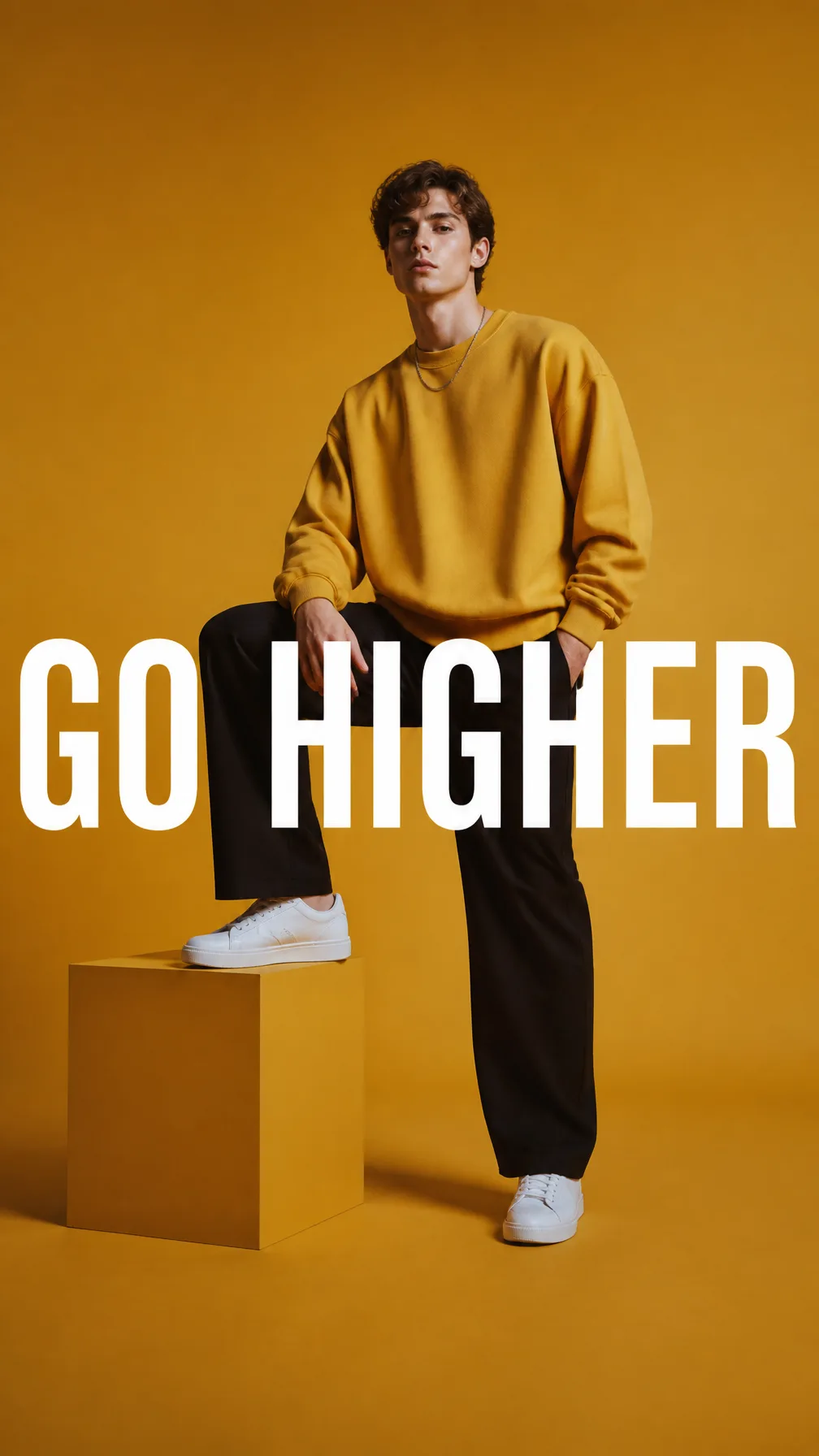 Luxury fashion campaign.