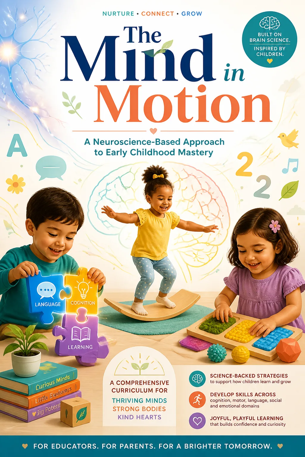 A professional, modern, and captivating front book cover ...
