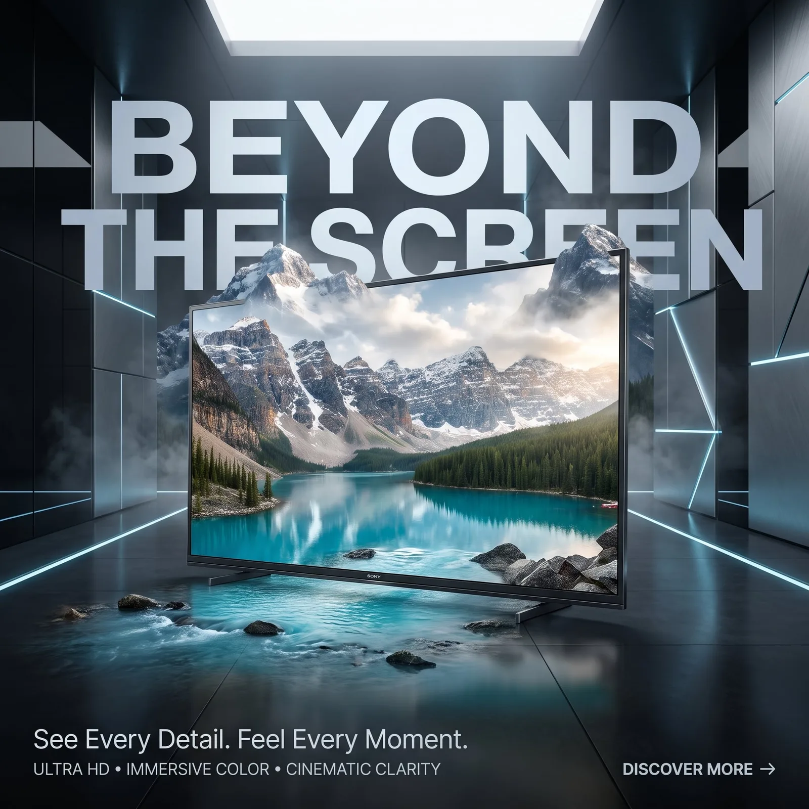 Футуристичный концепт телевизора Sony