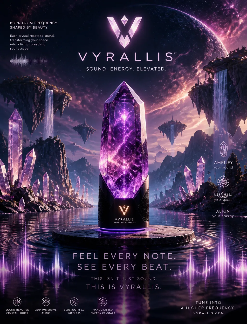 Design a surreal and ultra-imaginative advertisement for ...