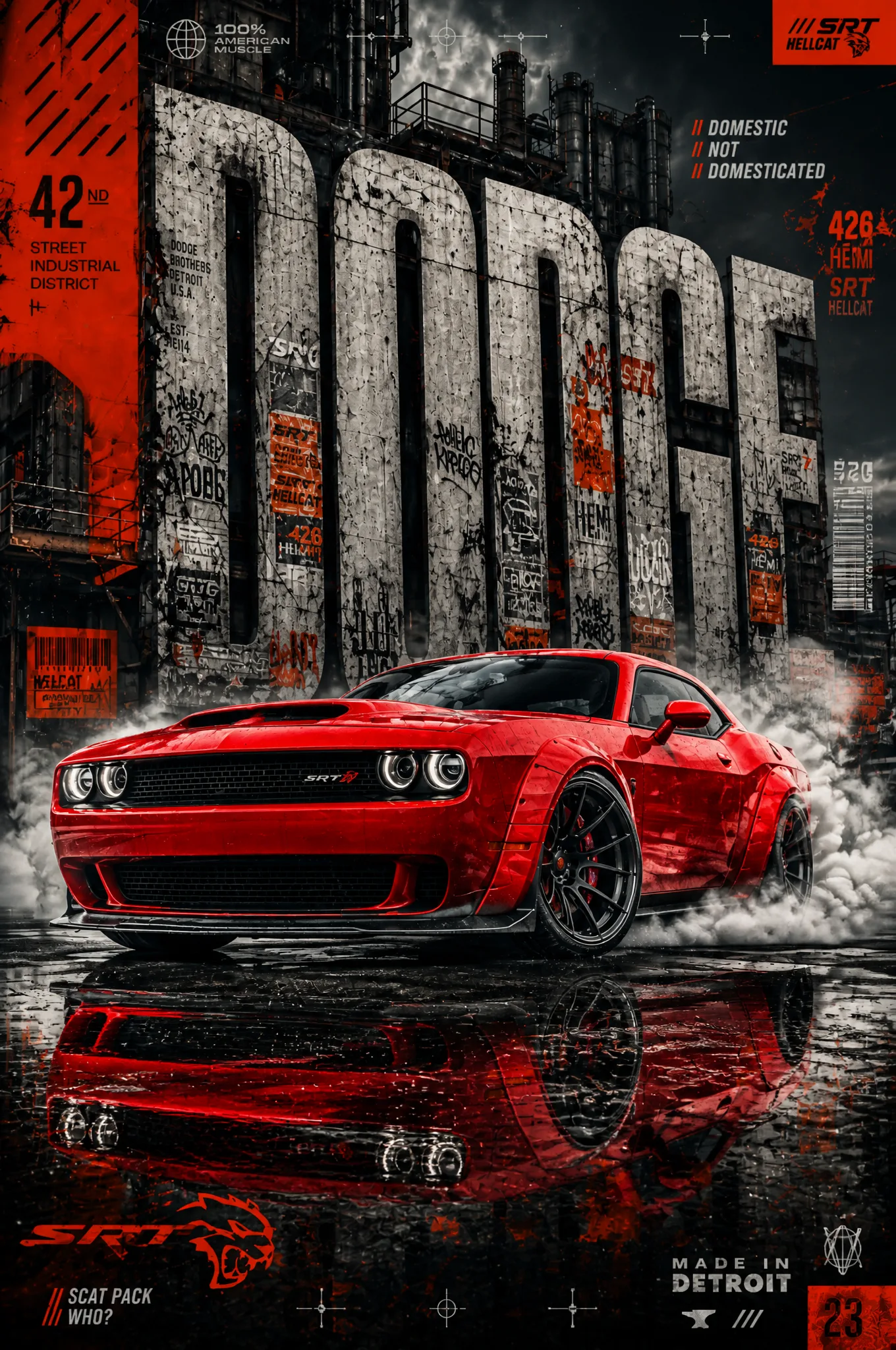 MASTERPIECE AUTOMOTIVE POSTER featuring a [CAR MODEL] fin...