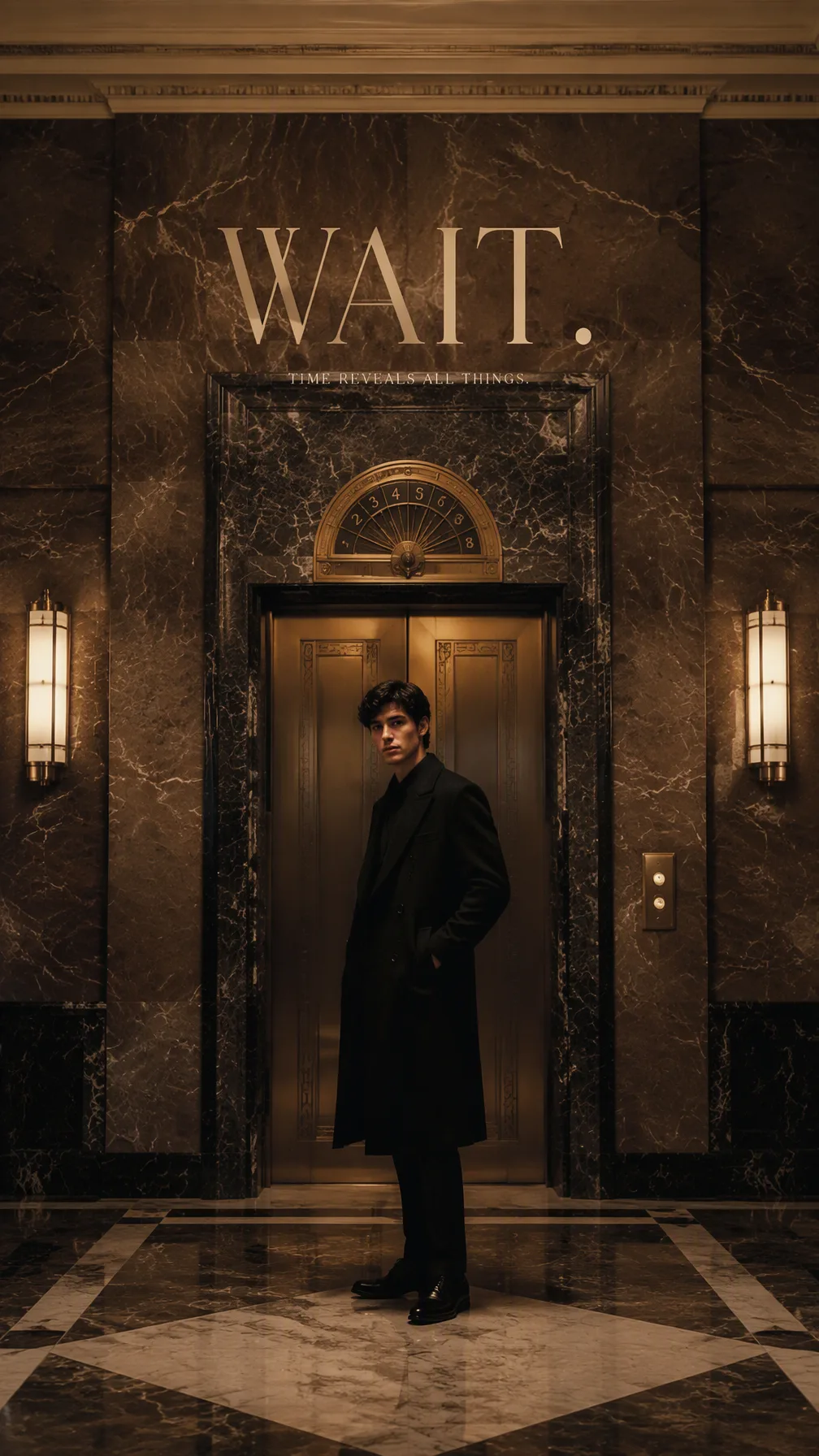 Premium editorial campaign.Main Subject: Young man standi...