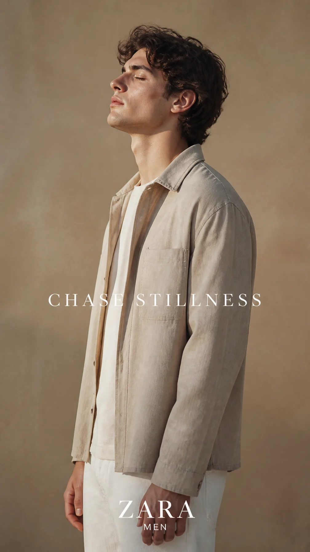 Luxury Zara Men editorial.