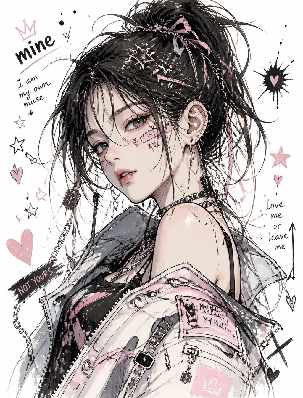 Create an illustration of “mine” as you imagine it: