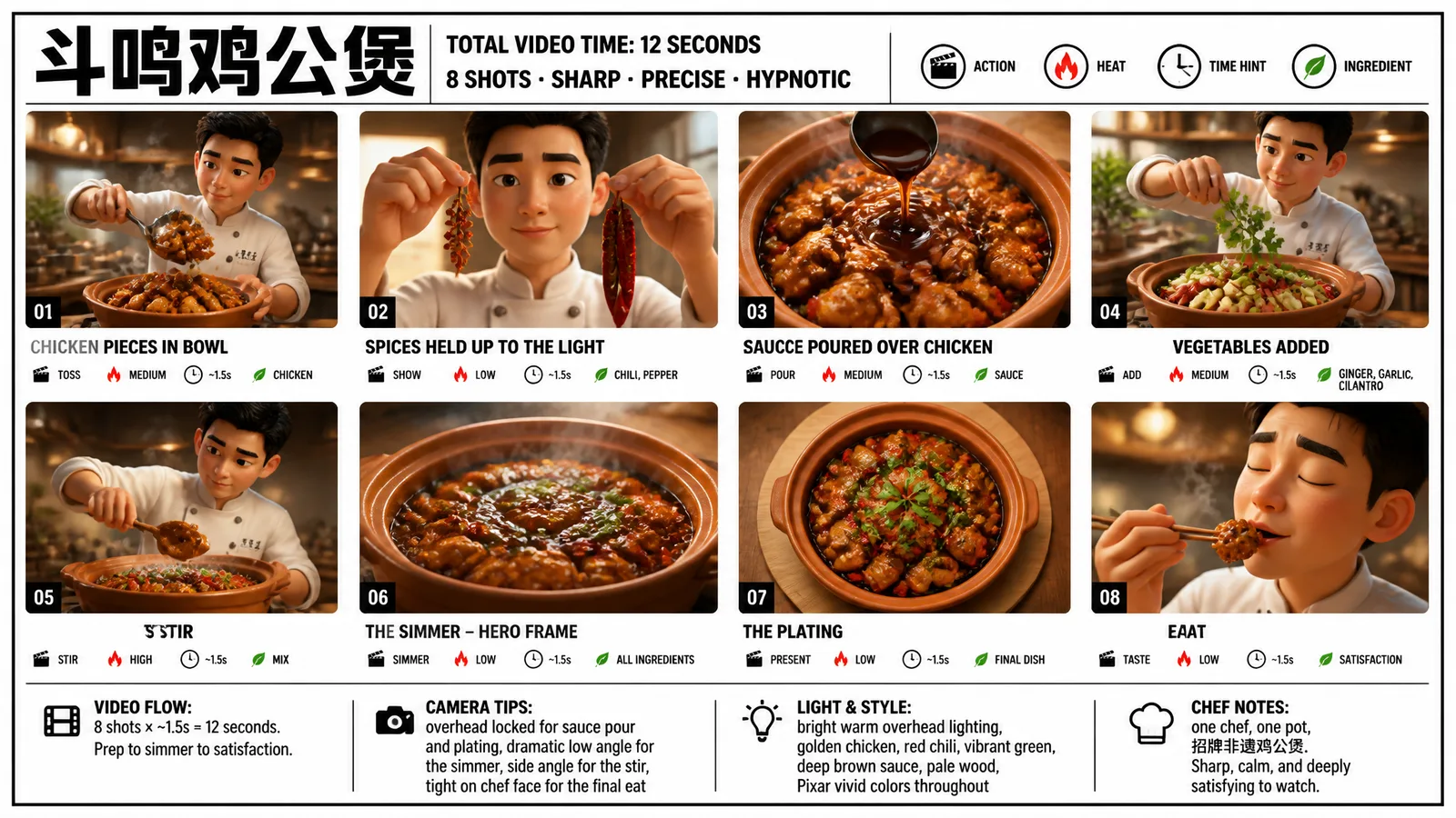 Create a crisp, clean infographic storyboard poster for 斗...