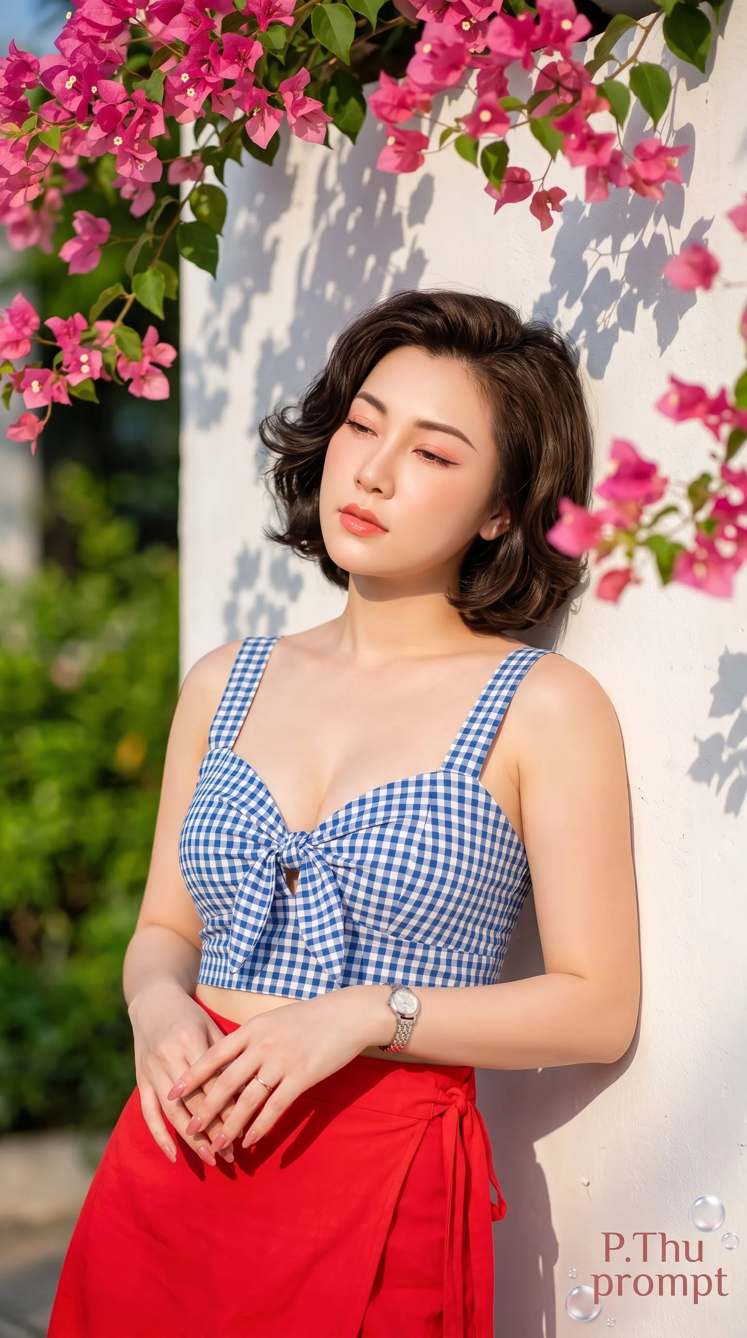 pthu Hãy tạo một bức ảnh sử dụng khuôn mặt từ ảnh tham kh...