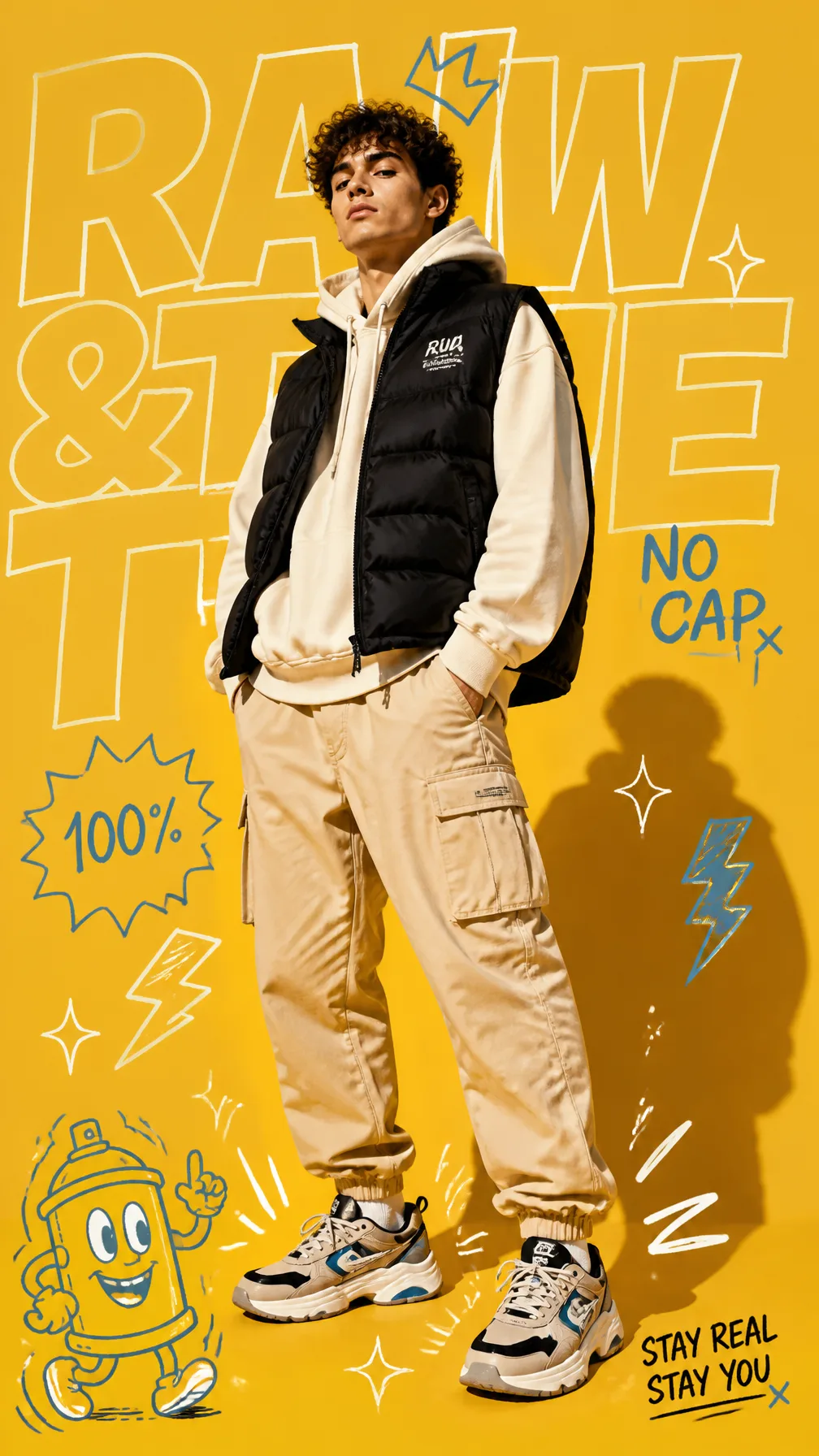 STREETWEAR GRAPHIC COLLAGE SYSTEM