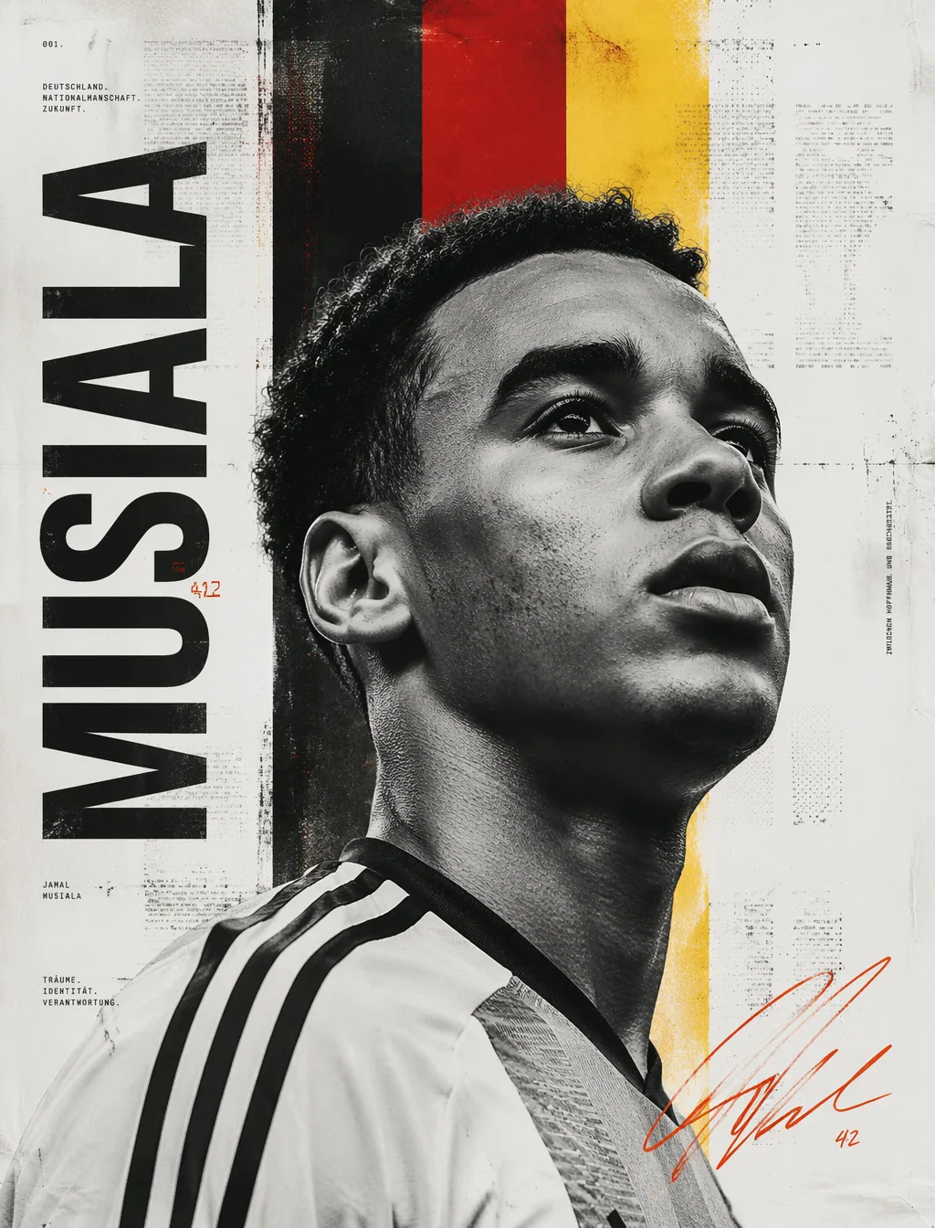 Minimalist Editorial PosterUltra-realistic black-and-whit...